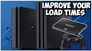 HOW TO IMPROVE YOUR LOAD TIMES ON PS4 PRO SLIM   QUICK GUIDE TO INSTALL A SSD  SOLID STATE DRIVE