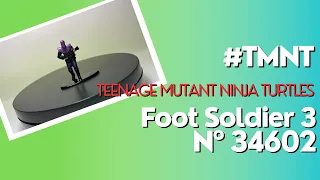 Teenage Mutant Ninja Turtles (TMNT)|Nickelodeon | Foot Soldier 3| Nº 34602|Nano Metalfigs|JADA TOYS|