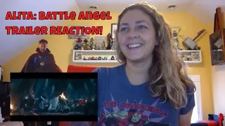 Alita: Battle Angel Official Trailer REACTION! (James Cameron)