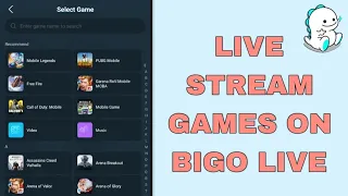 How To Live Stream Games On BIGO Live 2024