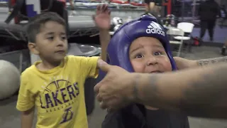 Robert Garcia 4 Year Old Grandson Got Loma over Haney robert agrees EsNews Boxing