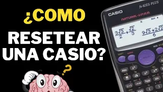 ¿Cómo formatear una calculadora Casio fx-82ES PLUS? #calculadora