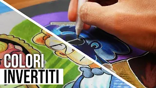 Disegnare con i COLORI INVERTITI?! Mi esplode il cervello 🐸