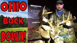 OHIO ARCHERY DEER HUNTING 2018 | BIG BUCK DOWN!