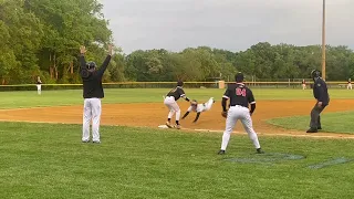 Lower Cape May's Evan Shoffler records 100th career hit on triple vs Middle Township