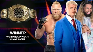 Who Will Become First World Heavyweight Champion In WWE 2K23