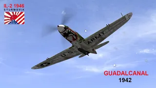 The Bombardment Group Guadalcanal 1942 IL-2 Pacific Fighters single player #il21946