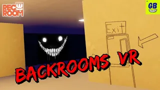 ЗАКУЛИСЬЕ в Виртуальной Реальности #1 BACKROOMS VR /Rec Room