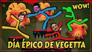 DIA *SUPER EPICO* DE VEGETTA EN STICK FIGHT