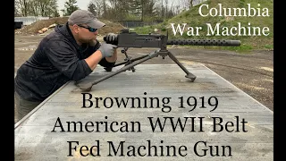 Browning 1919 Belt-Fed Machine Gun