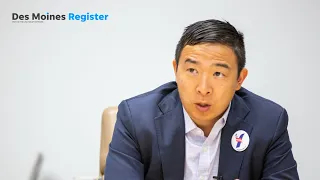 Full interview: Andrew Yang meets with the Register's editorial board