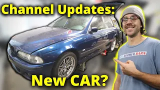 Why my E39 M5 Wagon STILL isn't done... (and the NEW  CAR I bought!)