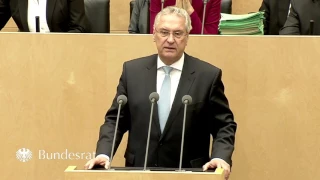 Staatsminister Joachim Herrmann im Bundesrat am 10. März 2017 - Bayern