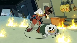 glomgold's a spoiled child that scrooge is just trying to keep in check