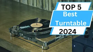 💽 TOP 5 Best Turntable | Record players