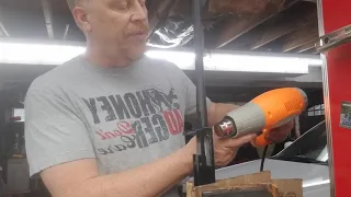 How to Change Remove Install a Ruger 10/22 Barrel in 3 minutes with a Heat Gun.