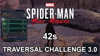 Traversal Challenge 3.0 in 42s | Spider-Man: Miles Morales (PS4/PS5)