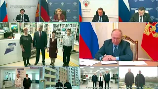 Владимир Путин открыл библиотеку в Бурятии