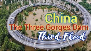 The water level of the Three Gorges Dam reservoir increases rapidly as the upper reaches