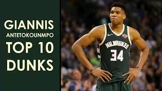 Giannis Antetokounmpo Top 10 Dunks Of The Season