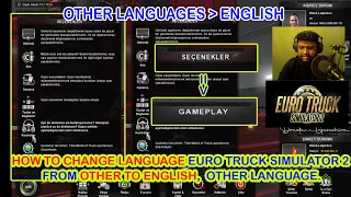 HOW TO CHANGE LANGUAGE EURO TRUCK SIMULATOR 2 From OTHER TO ENGLISH, OTHER LANGUAGE |ஜி.ஜி.எச் தமிழ்