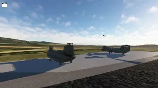 #LOWPASS  #AV8B  #ch47 #esercitoitaliano a #capoteulada #VTOL #MTLIVAO #IVAO #gaming