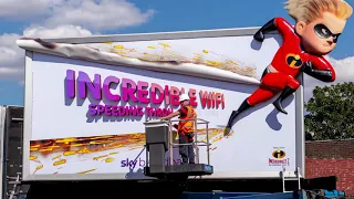 Sky Broadband Launch Series of Incredible OOH Special Builds