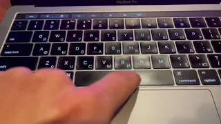 Как Сделать Пробел (Space Bar) на MacBook Pro 2016 (А1706 A1707 A1708)