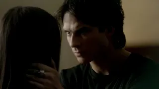 Elena Tells Damon She Cares About Him - The Vampire Diaries 3x02 Scene