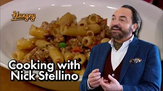 Nick's Favorite Pasta & Strawberry Dessert - Cooking with Nick Stellino