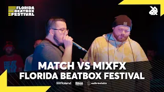 Match 🇺🇸 vs MixFX 🇵🇹 (Rematch) | FLORDIA BEATBOX BATTLE 2022 | Quarter Final