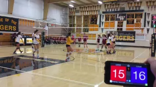 LWHS vs Lowell - Set 1