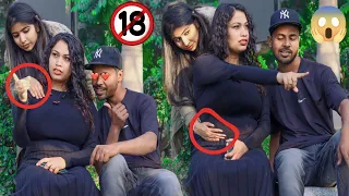 Romantic Extra hand prank 😱on (cute girl) part 1 Gone worng || Mr Sonu Rajput