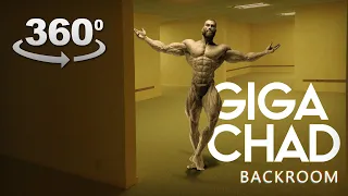 360° Backrooms with Gigachad (Found Footage)