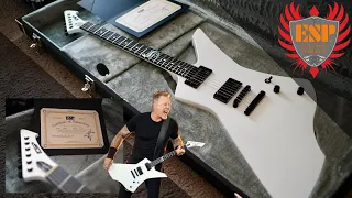 ESP SNAKEBYTE - Quick Unboxing and some riffs #metallica #espsnakebyte