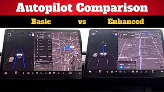 Tesla Enhanced Autopilot vs Basic Autopilot | What's the Difference?