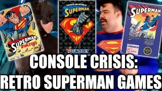 DC CONSOLE CRISIS: Part 2 - Superman Games NES / SEGA / SNES