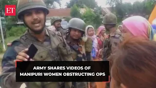 Women activists in Manipur deliberately obstructing our operations: Indian Army