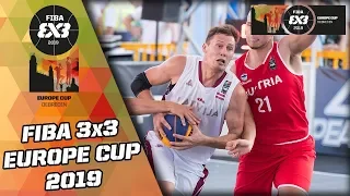 Latvia v Austria | Men's Full Game | FIBA 3x3 Europe Cup 2019