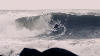 Elite UK Surfers ripping September waves in Cornwall