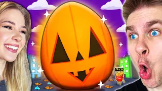 Trafiłem ⚠️ NOWY *HALLOWEEN* HUGE PET 🎃 za 0,5T GEMÓW 💎 (0,001% SZANS) 🍀 w PET SIMULATOR X! 😱