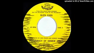 1969 WI GARAGE BLUES Glen Cass "Conspiracy Of Homer Jones" Red Rhodes Palomino Oconto