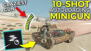 10-Shot Anti-Tank MINIGUN Autoloader is CRAZY! 🔥 | World of Tanks Steel Hunter Best Tanks