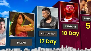 Fastest 100M Views Songs || KALAASTAR -Yo Yo Honey Singh || YALGAAR -CarryMinati || FILHALL - Akshay