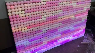 Ping Pong Led Wall IoT connected