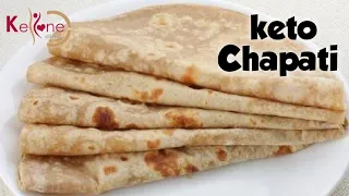 KETO CHAPATI ( Coconut flour) | Keto Naan | Low Carb Roti | Keto Tortilla | Low Carb Flat bread{roti