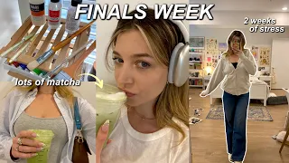 STUDY VLOG🖇️university FINALS week in my life (ft lots of coffee)