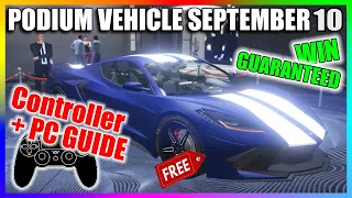 HOW TO WIN THE NEW PODIUM CAR - COQUETTE D10 - Lucky Wheel Glitch Controller + PC EASY GUIDE | GTA 5