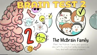 Brain Test 2 Tricky Stories The McBrain Family All Levels 1-20 Solution Walkthrough Android/Ios