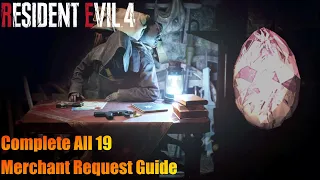 Resident Evil 4 Remake: Complete All Merchant Request Guide